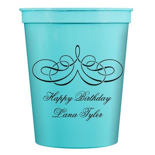 Magnificent Scroll Stadium Cups