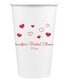 Pretty Hearts Galore Paper Coffee Cups Image 2 of 2