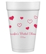 Pretty Hearts Galore Styrofoam Cups Image 2 of 2
