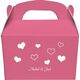 Pretty Hearts Galore Gable Favor Boxes Image 1 of 2