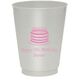 Sophisticated Birthday Cake Colored Shatterproof Cups Image 2 of 2