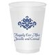 Simply Ornate Scroll Shatterproof Cups Image 1 of 2