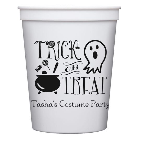 Trick or Treat Stadium Cups