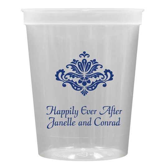 Simply Ornate Scroll Stadium Cups