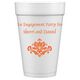 Simply Ornate Scroll Styrofoam Cups Image 2 of 2
