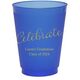 Expressive Script Celebrate Colored Shatterproof Cups Image 3 of 5