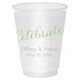 Expressive Script Celebrate Shatterproof Cups Image 5 of 5