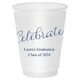Expressive Script Celebrate Shatterproof Cups Image 3 of 5