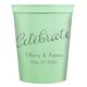 Expressive Script Celebrate Stadium Cups Image 5 of 5