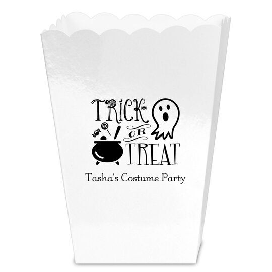 Trick or Treat Mini Popcorn Boxes