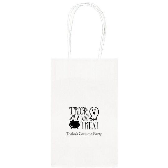 Trick or Treat Medium Twisted Handled Bags