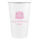 Sophisticated Birthday Cake Paper Coffee Cups Image 2 of 2