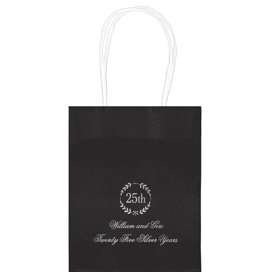 Pick Your Anniversary Wreath Mini Twisted Handled Bags