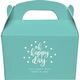 Confetti Dots Oh Happy Day Gable Favor Boxes Image 3 of 3