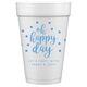 Confetti Dots Oh Happy Day Styrofoam Cups Image 3 of 3