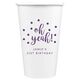 Confetti Dots Oh Yeah! Paper Coffee Cups Image 2 of 4