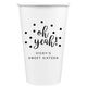 Confetti Dots Oh Yeah! Paper Coffee Cups Image 3 of 4