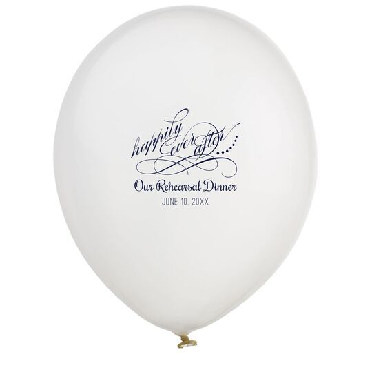 Happily Ever After Latex Balloons
