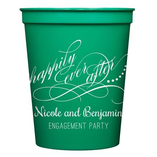Happily Ever After Stadium Cups