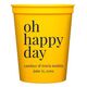 Oh Happy Day Stadium Cups Image 1 of 3