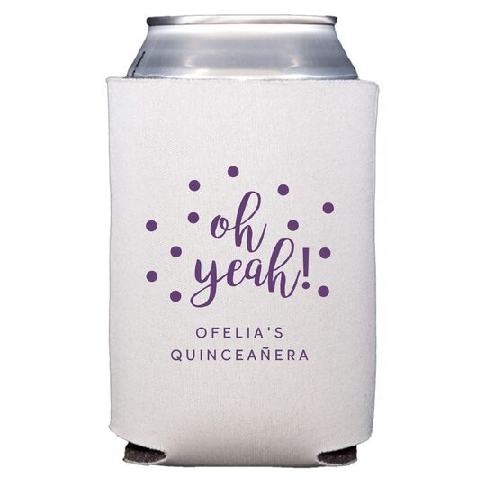 Confetti Dots Oh Yeah! Collapsible Huggers