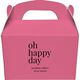 Oh Happy Day Gable Favor Boxes Image 3 of 3