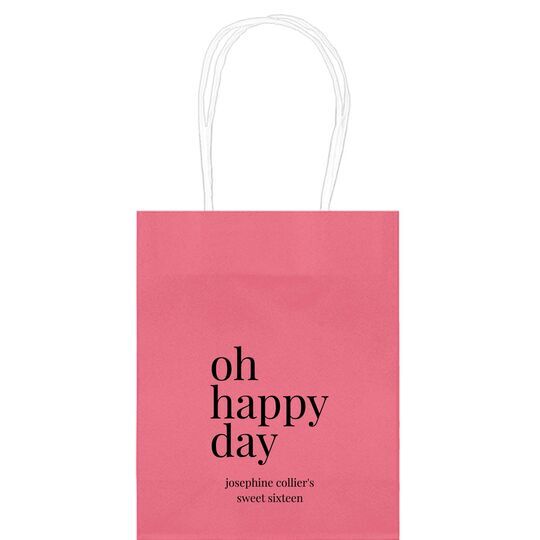 Oh Happy Day Mini Twisted Handled Bags