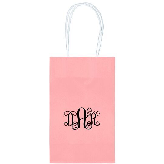 Vine Monogram Medium Twisted Handled Bags