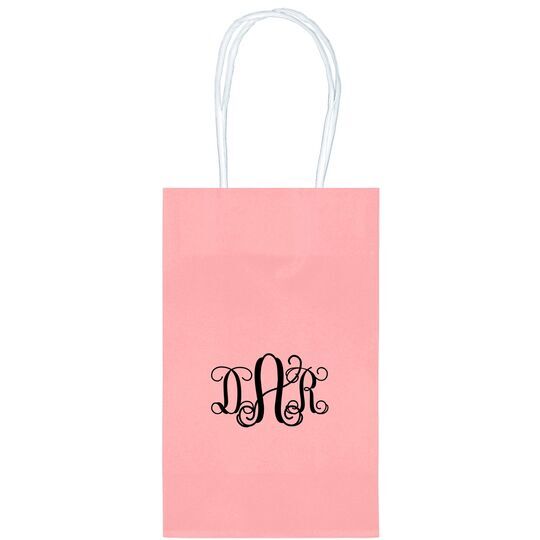 Vine Monogram Medium Twisted Handled Bags