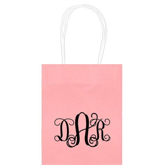 Vine Monogram Mini Twisted Handled Bags