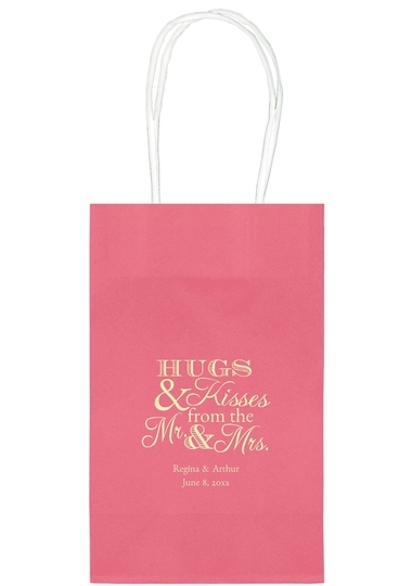 Hugs and Kisses Medium Twisted Handled Bags