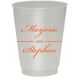 Duo Name Colored Shatterproof Cups Image 2 of 4