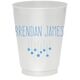 Falling Stars Colored Shatterproof Cups Image 2 of 2