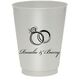 Wedding Rings Colored Shatterproof Cups Image 3 of 3