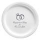 Wedding Rings Paper Plates Image 1 of 3