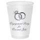 Wedding Rings Shatterproof Cups Image 1 of 3