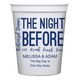 The Night Before Stadium Cups Image 1 of 2