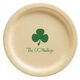 Three Leaf Shamrock Paper Plates Image 1 of 2