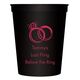 Wedding Rings Stadium Cups Image 3 of 3
