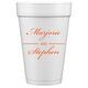 Duo Name Styrofoam Cups Image 2 of 4