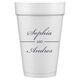 Duo Name Styrofoam Cups Image 4 of 4