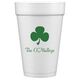 Three Leaf Shamrock Styrofoam Cups Image 1 of 2