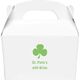 Three Leaf Shamrock Gable Favor Boxes Image 2 of 2