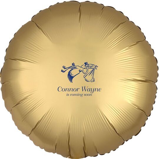 Special Stork Delivery Mylar Balloons