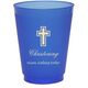 Outlined Cross Colored Shatterproof Cups Image 1 of 4