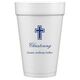 Outlined Cross Styrofoam Cups Image 1 of 4