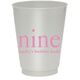 Select Your Big Number Colored Shatterproof Cups Image 2 of 5