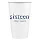 Select Your Big Number Paper Coffee Cups Image 3 of 5