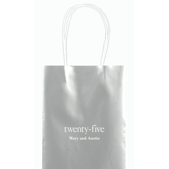 Select Your Big Number Mini Twisted Handled Bags