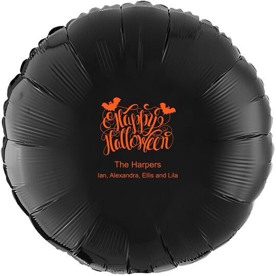 Happy Halloween Mylar Balloons